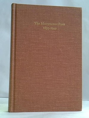 The Merrymount Press 1893-1949