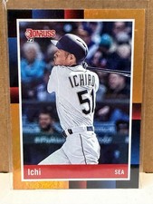 ⚾️ 2022 Donruss ICHIRO SUZUKI “Ichi” 🔸 Holo Orange SP Nickname Variation #240