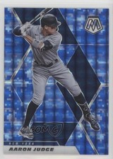 2021 Panini Mosaic Blue Camo Mosaic Prizm Aaron Judge #135 1lj1