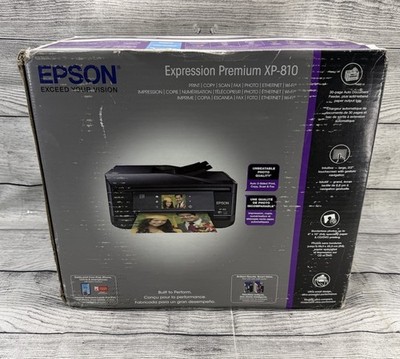 Epson XP-810 Expression Premium All-In-One WIFI Inkjet Printer New in Box!!!
