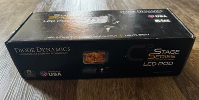 Diode Dynamics SSC2 Yellow Sport LED pods (2) *and* HD Dual Output 4-pin harness
