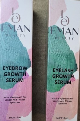 EYELASH GROWTH SERUM 3ML NATURAL APPROACH FOR LONGER N THICKER  [SET OF 2 BOX]