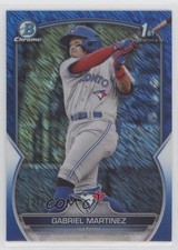 2023 Bowman Chrome Prospects Blue Shimmer Refractor 131/150 Gabriel Martinez vv7
