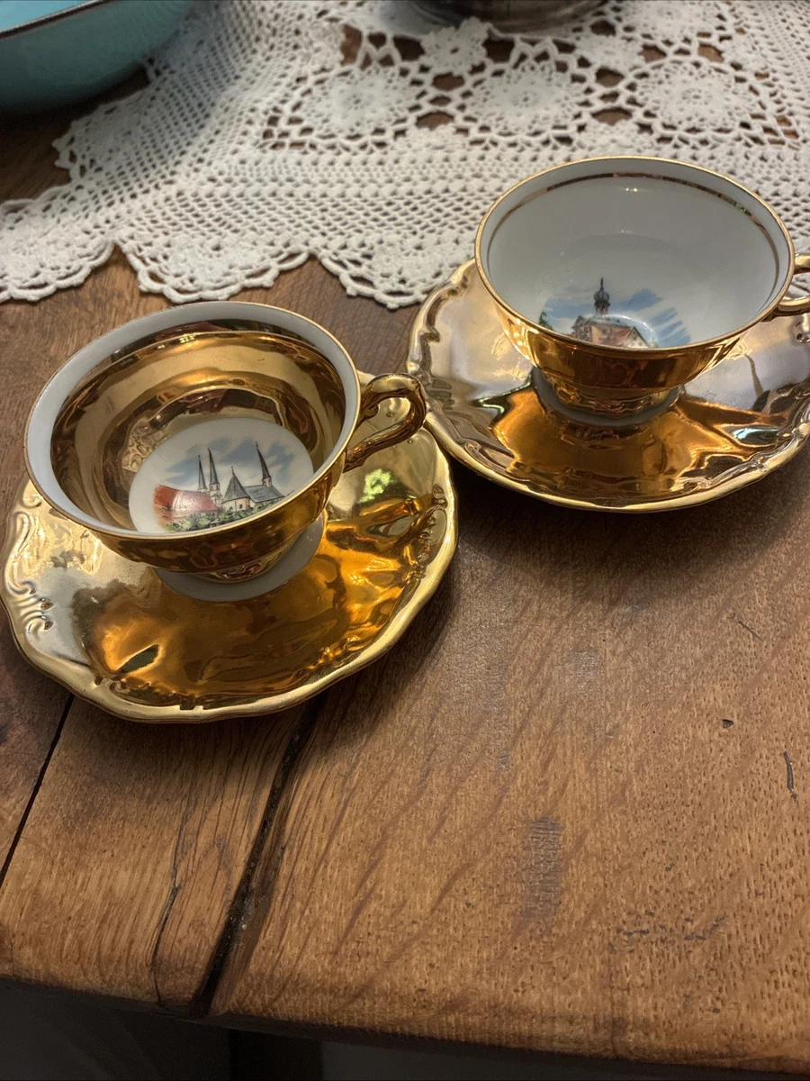 Bavaria Tea Cup In Antique Ceramic & Porcelain Cups & Saucers for
