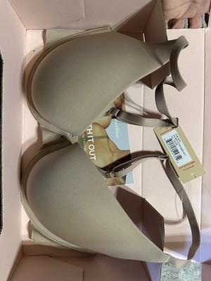 Third Love 32D Taupe Zero Edge Push Up Bra