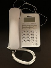 VTech Corded House Phone CD1153 With Digital Display And Speaker Phone