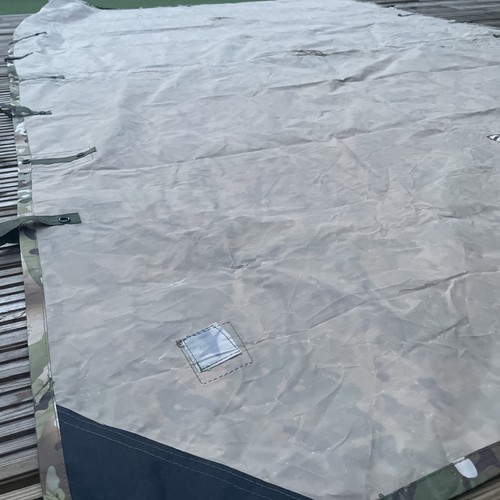 Waterproof MTP CamouflageMilitary Army Combat Tarp ShelterCamo heavy duty - Picture 6 of 7