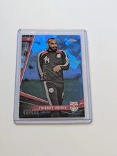 Thierry Henry 2024 Topps Chrome Sapphire Edition MLS Image Variation Red Bulls