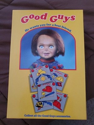 NECA Child's Play Ultimate Chucky 4'' Good Guys Figure