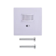 Motion Sensor Switch with Time/Lux Adjustment AC100-240V for Office & Home Use