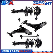 6pc Front Struts W Lower Control Arm For 02-05 Dodge Stratus Mitsubishi Eclipse