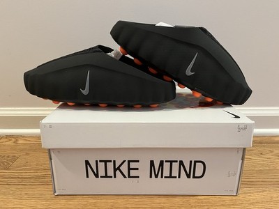 BRAND NEW Nike Mind 001 Slides Black Chrome HQ4307-001 Various Sizes!