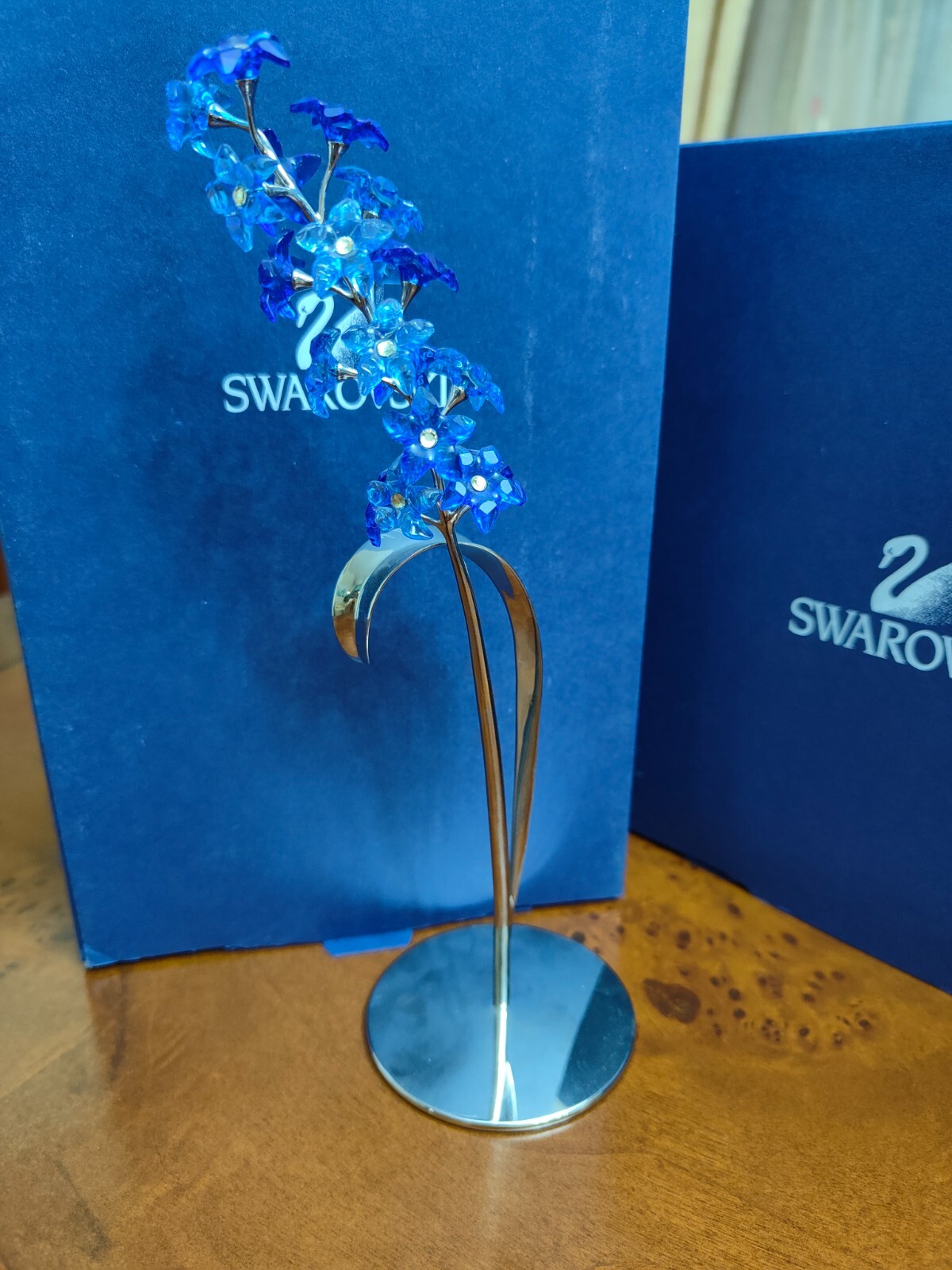 swarovski crystal flower dindori sapphire eBay