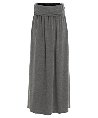 DAMEN TURN UP TAILLE LANG EINFACH TRIKOT AUSGESTELLTER MAXIROCK ÜBERGRÖSSE UK 8-26 - Bild 6 von 12