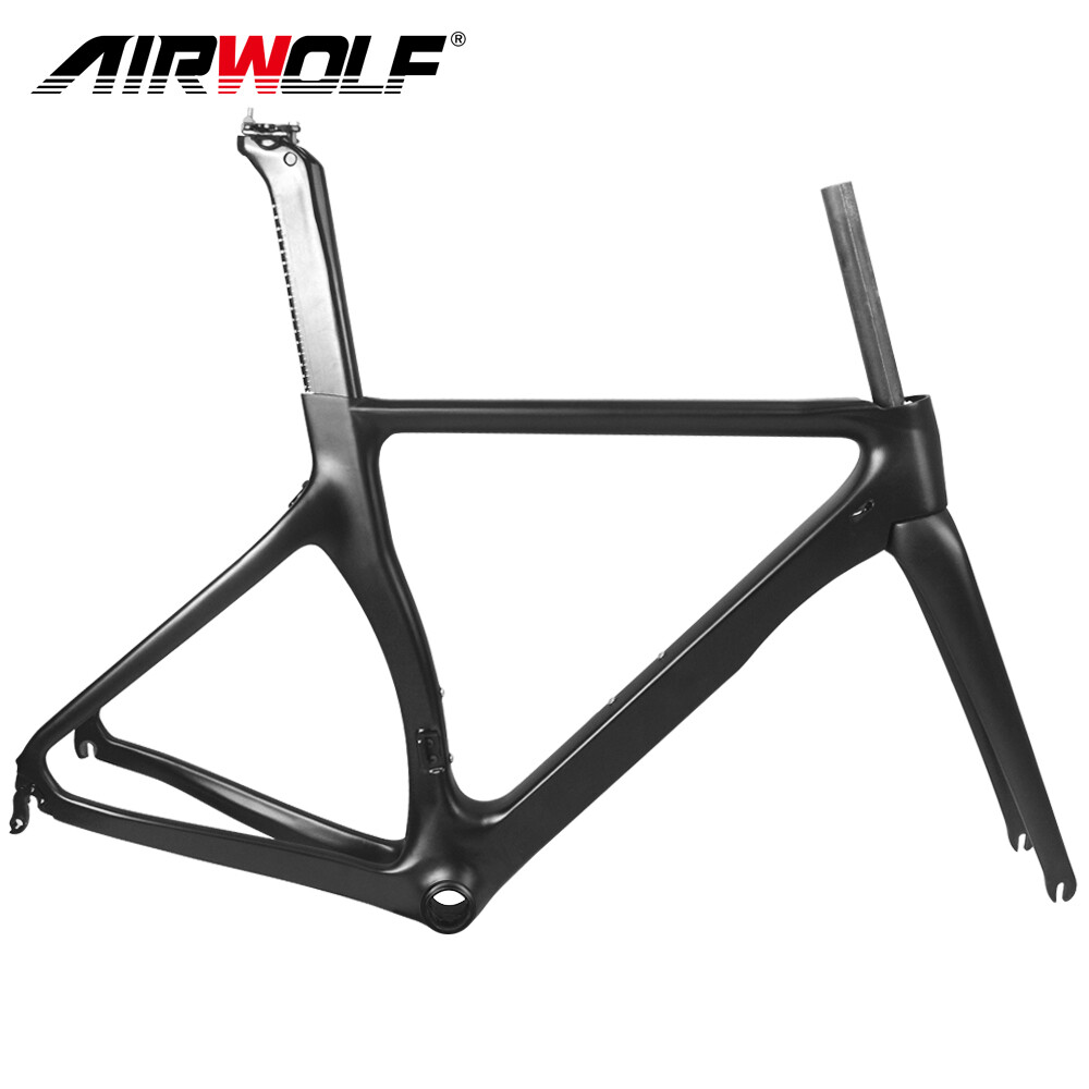 Carbon Fiber Road Bike Frame Racing Bicycle Frameset 46/48/50/52/54cm