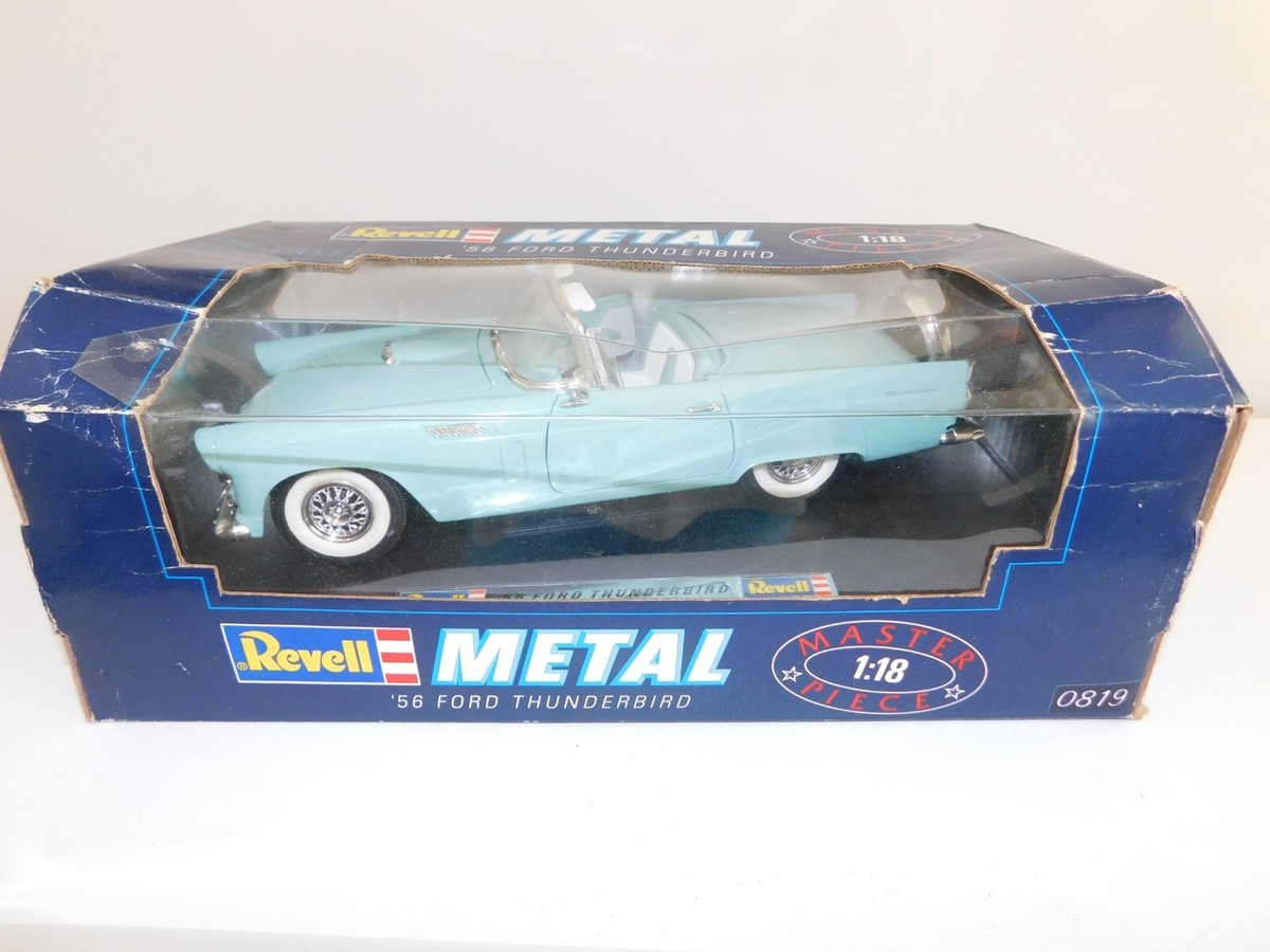 その他 masterpieces Revell 1956 THUNDERBIRD1:18 1956 Black THUNDERBIRD Revell Masterpiece Convertibles 1:18