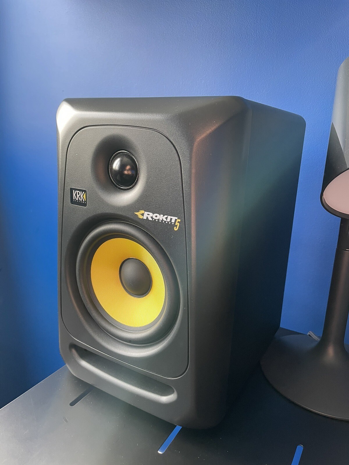 KRK rokit 5 speakers & KRK 10s Subs Inc a pair of mini tripod speaker