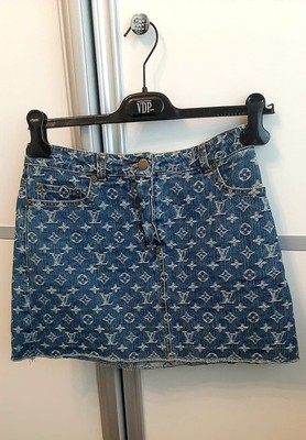 Louis Vuitton Denim Skirt Flash Sales 