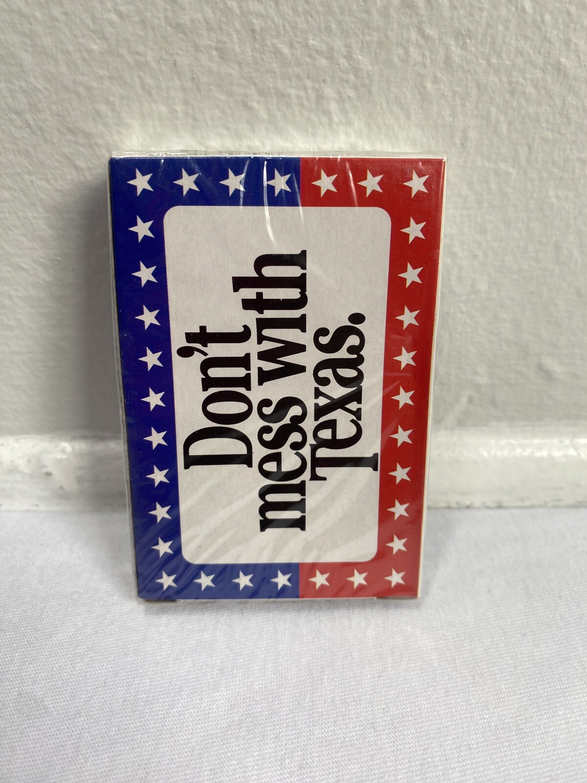 Vintage Don't Mess with Texas - Playing Cards- Sealed Box