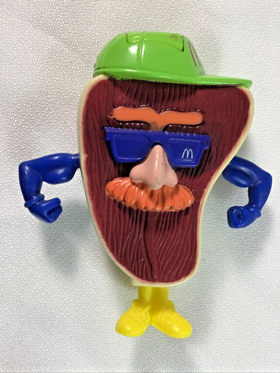 McDonalds Food Fundamentals Slugger the T-Bone Steak Transformer