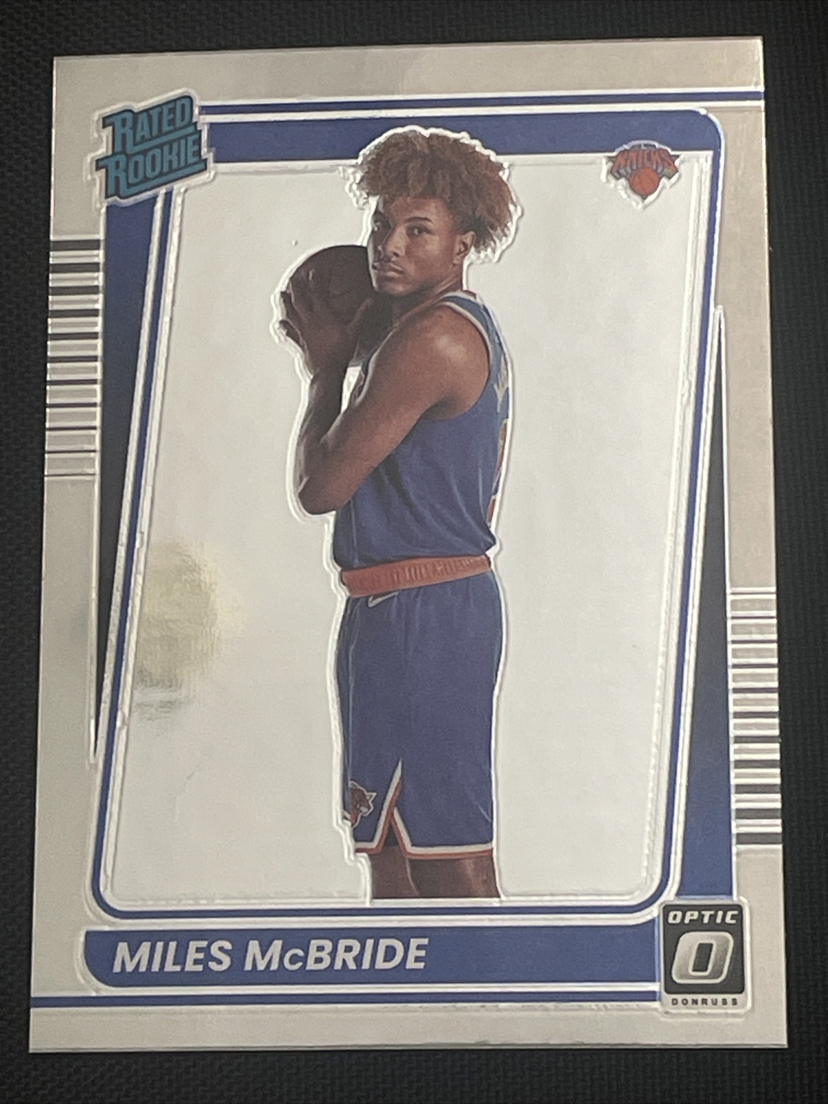 2021-22 Donruss Optic Miles Mcbride Rated Rookie Silver Holo PRIZM ...