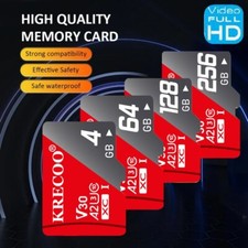 Lot 1TB Micro Memory SD Card Class10 Flash TF UHS-I U3 for Phone Tablet Camera