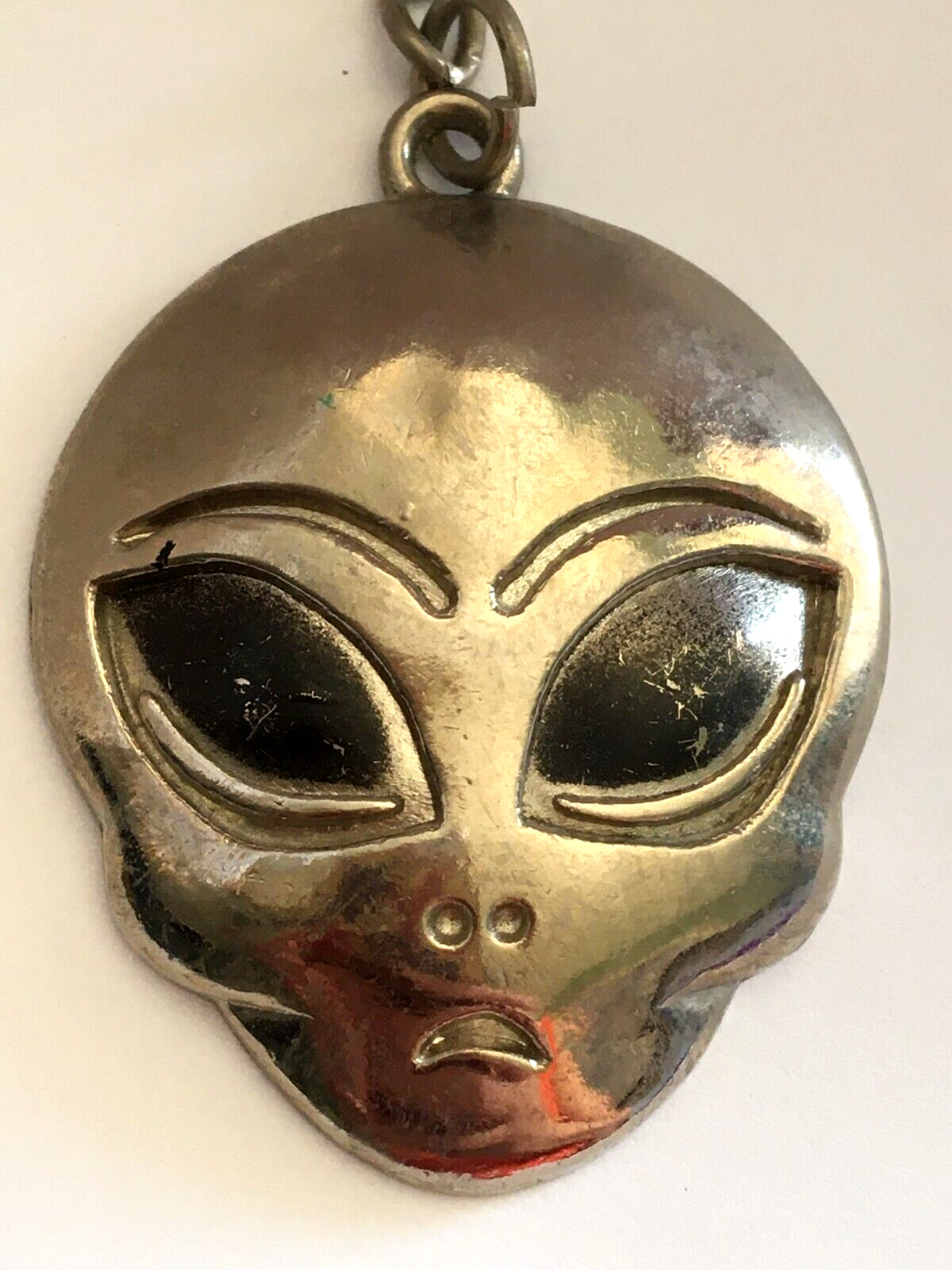 ALIEN KEY CHAIN Split Ring Key Holder SILVER COLO… - image 3