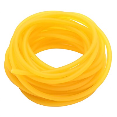 TOP-VIGOR Silikonschlauch 6x8mm - 2m Transparenter Flexschlauch