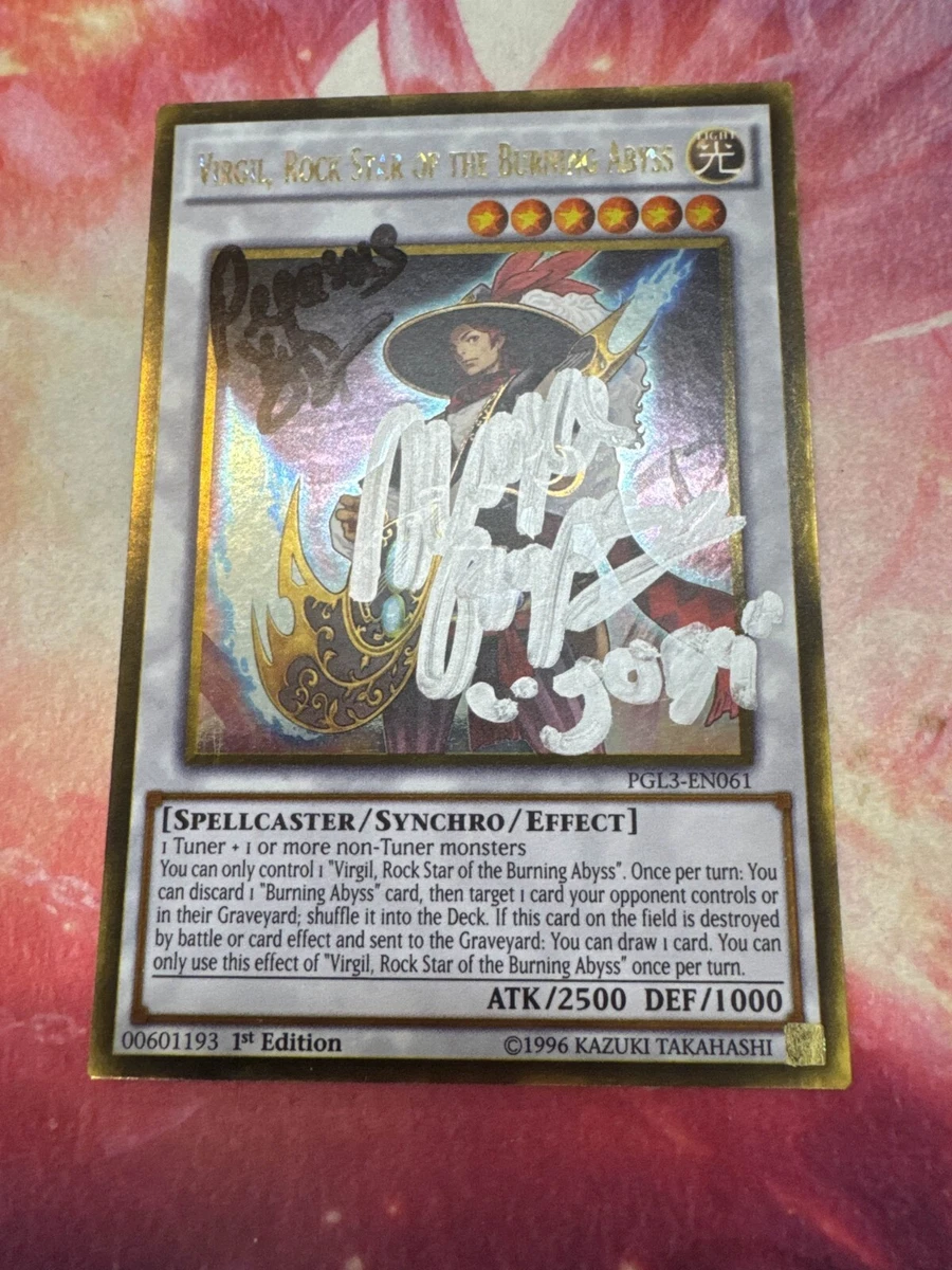 Burning Abyss Yu-Gi-Oh! TCG Individual Trading Card Games for sale