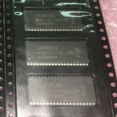 (3 PIECE LOT) HYB514171BJ-60, SIEMENS Fast Page DRAM 256KX16, 60ns, CMOS, PDSO40