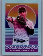 2021 Panini Chronicles #6 Gleyber Torres Overdrive Holo