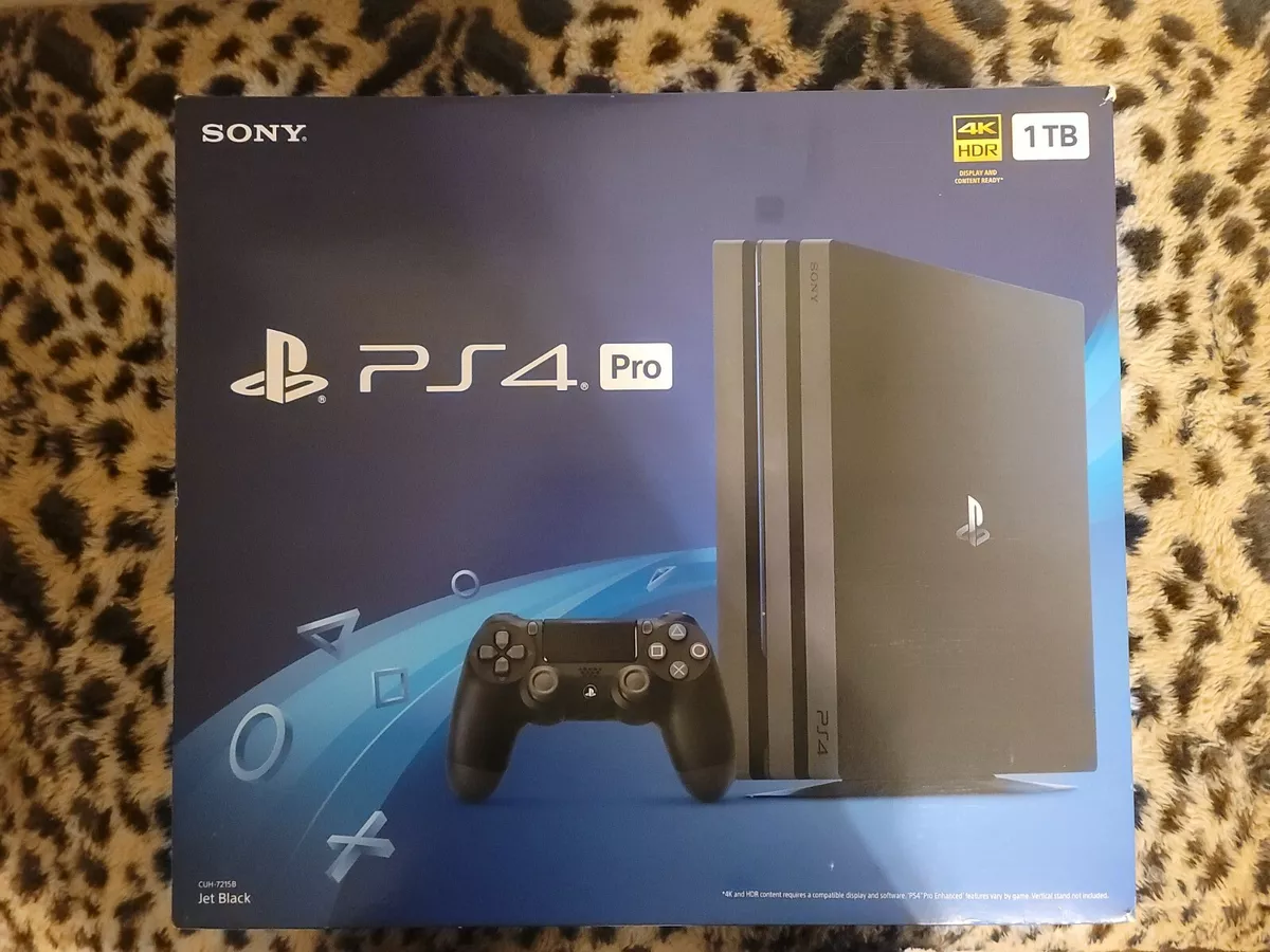 Sony PlayStation 4 Pro 1TB With Wireless Controller 4K Resolution HDR -  Manufacturer Refurbished