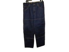 DICKIES LU20RB 34/32 Carpenter Jeans Indigo 6 POCKETS LD20RB