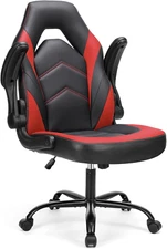 Computer Gaming Desk Chair - Ergonomic Office Executive Adjustable Swivel Task P