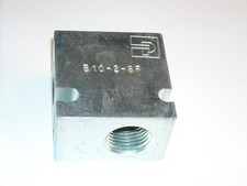 Parker B10-2-8P hydraulic cartridge valve body, New