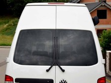 Tönungsfolie passgenau + 3D-geformt für VW T5 Bus Heckflügeltüren Hochdach