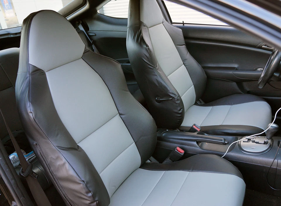 IGGEE S.LEATHER 定制座椅套适用于本田 S2000 可转换 2000 - 2008 — 第 3/4 张图片