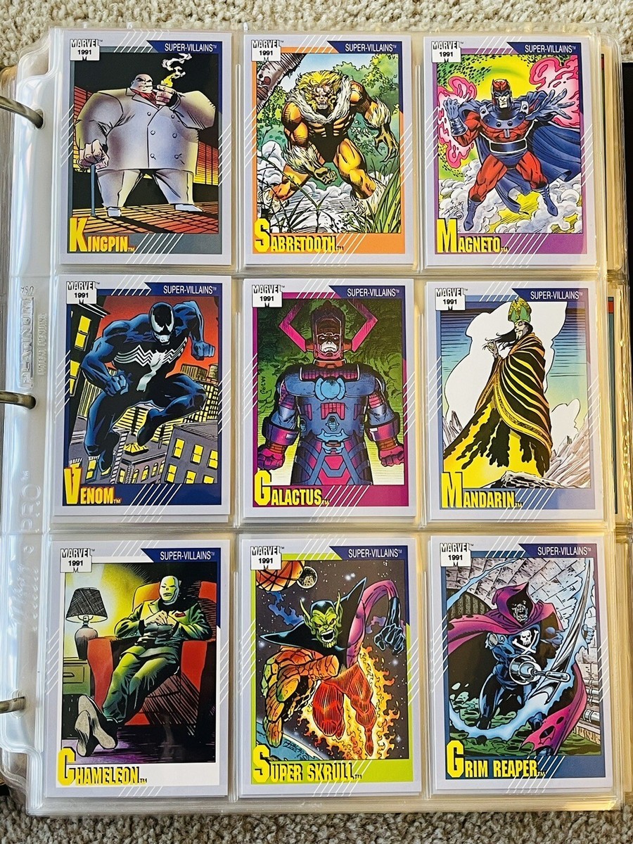 1991 Marvel Universe Series 2 Impel Trading Cards COMPLETE SET #1