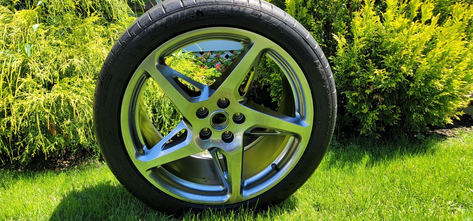 Ferrari 458 wheels and tire