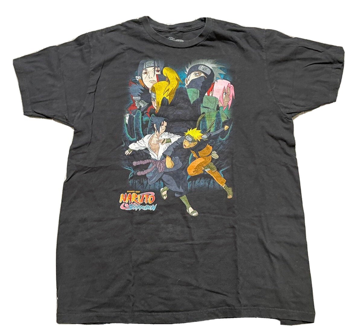 Vintage 2002 Naruto Shippuden Anime Shonen Jump T Shi Gem
