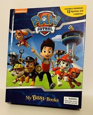 Nickelodeon Paw Patrol My Busy Book 1 Book Play Mat 12 Figures Complete