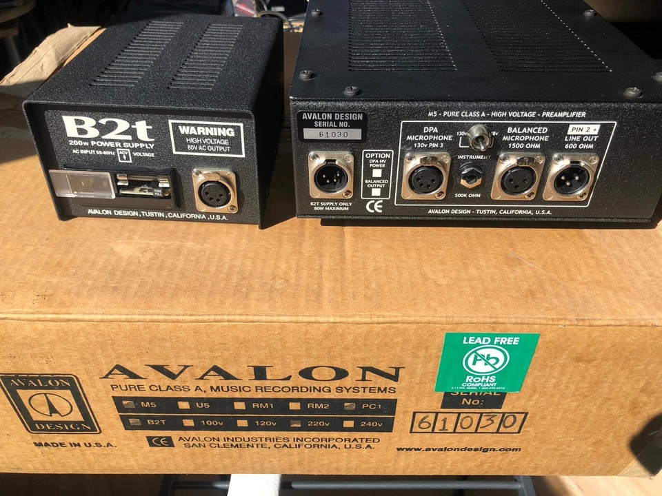 Avalon M5 Microphone & Instrument Preamplitier. Top Zustand! - Bild 4 von 4
