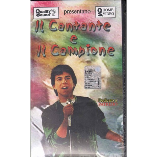 The Singer and The Champion VHS Nini Grassia / Valentino Quality Sound Sealed