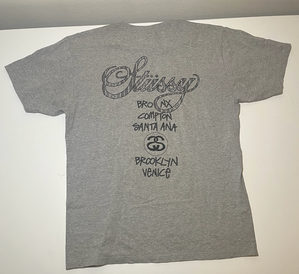 トップス OLD STUSSY WORLDTOUR Tee Men's Vintage Stussy T-Shirt | World Tour | Medium | eBay