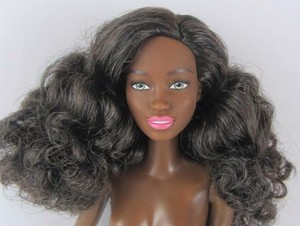 barbie brown hair green eyes