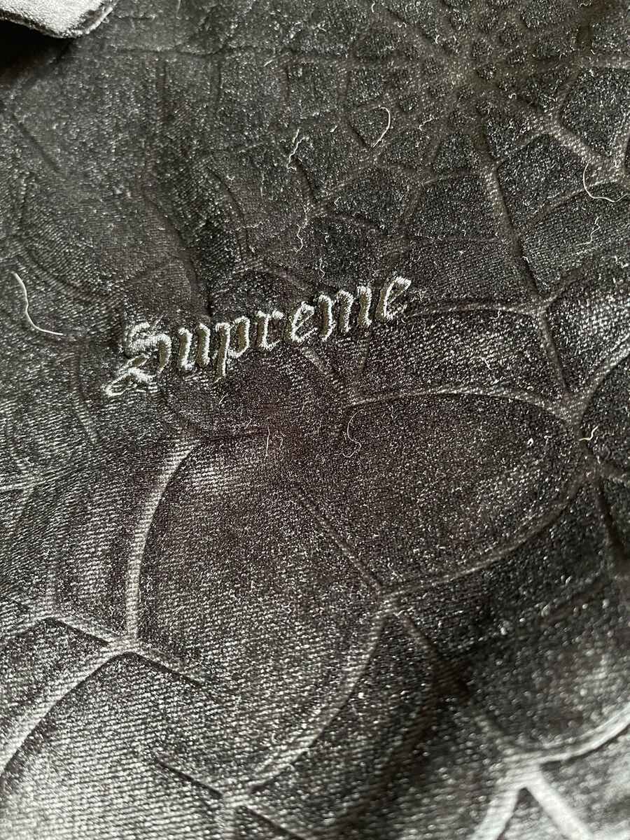 Supreme Spider Web Velvet Shirt Size Small | eBay Supreme Spider Web Velvet Shirt Size Small | eBay