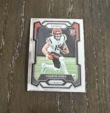 2023 Panini Prizm Football #317 Charlie Jones RC Rookie - Cincinnati Bengals