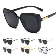 Oversized Square Cat Eye Sunglasses Trendy Vintage Style Sun Shades Cute Eyewear