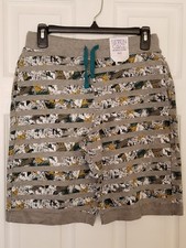 SEVEN OAKS Boys Large 14 /16 Jogger Shorts Elastic Waist Gray NEW