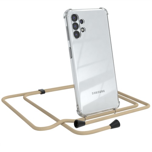 EAZY CASE do Samsung Galaxy A32 5G Etui z paskiem Łańcuszek na telefon komórkowy Silikonowe etui TPU - Zdjęcie 26 z 26